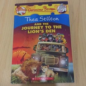 Thea Stilton, Journey To The Lions Den Book